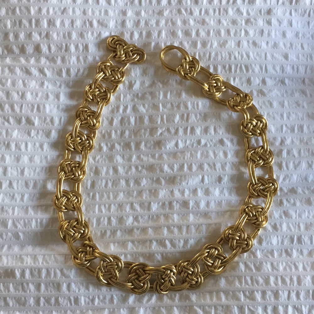 Vintage Gold Elastic Belt